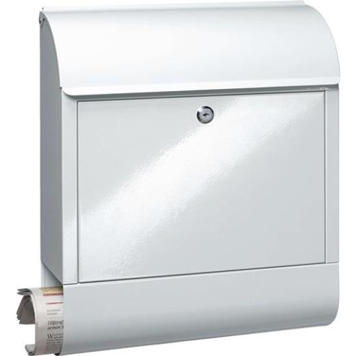 Briefkasten Scandic 825 W H.460mm B.380mm T.125mm weiß STA DIN C4 BURG-WÄCHTER