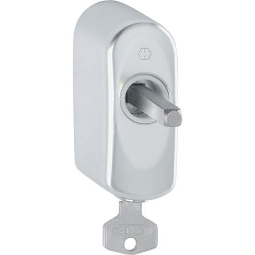 Hoppe Ros.AUS950S 100NM Alu.F1/naturf.43mm SecuSelect®/Secu100®/Secustik® abschl.Hoppe