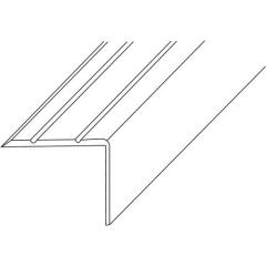 LM-Treppenwinkel 25x20mm L.1000mm Alu.silberf.elox.eins.gel.PG