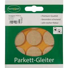 Parkettgleiter Premium 28mm Filz natur rd.selbstkl.