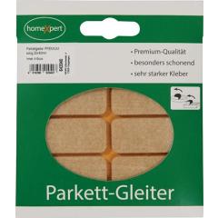 Parkettgleiter Premium 20 x 40mm Filz natur eck.selbstkl.