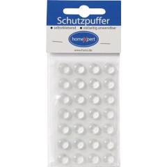 Schutzpuffer Clear 11,1mm Ku.transp.Linse selbstkl.