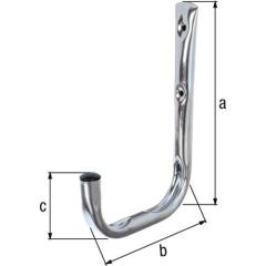 Wandhaken einfach A.250mm STA verz.H.300mm D.18mm GAH