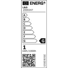 LED Band Tudo Eco Warmweiß 12 V 9,6 W/m L.15m B.8mm L&S