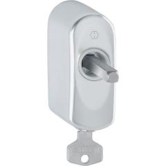 Hoppe Ros.AUS950S 100NM Alu.F1/naturf.32mm SecuSelect®/Secu100®/Secustik® abschl.Hoppe