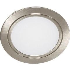 Einbauleuchte Chip Neutralweiß 12 V 4 W EL.-D.58mm Rahmenfarbe Edelstahloptik L&