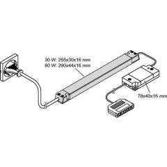 Emotion 1-Kanal Funksteuerung Ser.Frankfurt 230 V 12 V 60 W 6-fach Verteiler L&S