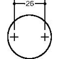 Einzelhaken 801.90B010 rechtwinklig geb.Hak.A.30mm PA ma 92 grau